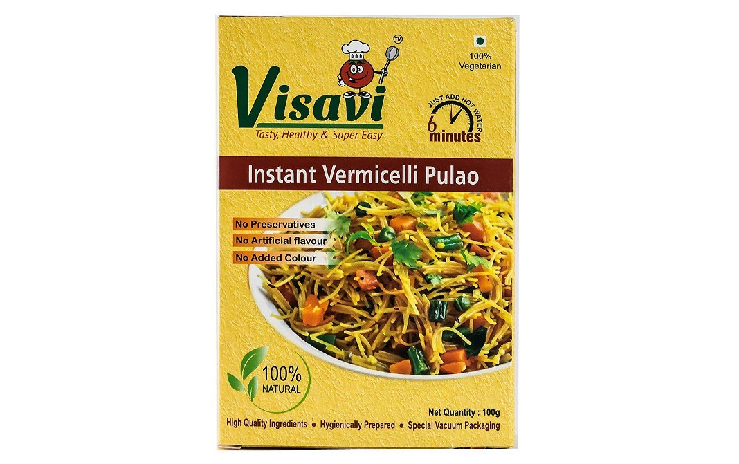 Visavi Instant Vermicelli Pulao    Box  80 grams